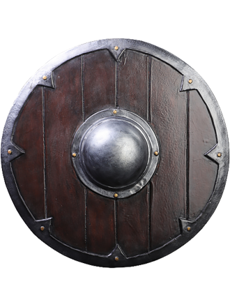 Trollfelsen 50cm LARP-Rundschild "Erin" 